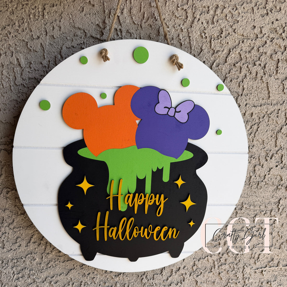 Mouse Cauldron Door Round