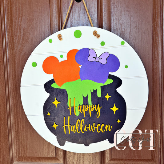 Mouse Cauldron Door Round