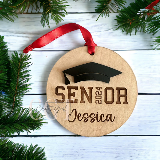 Senior custom ornament