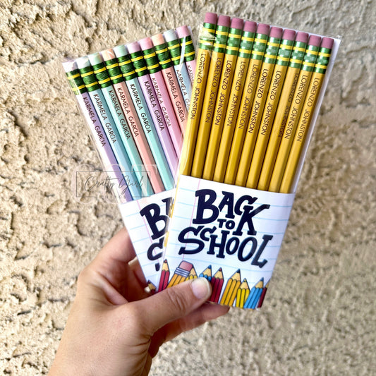 Customized Pencils