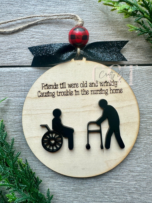 Friends Nursing Home Ornament