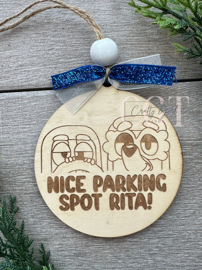 Parking Spot Rita Ornament