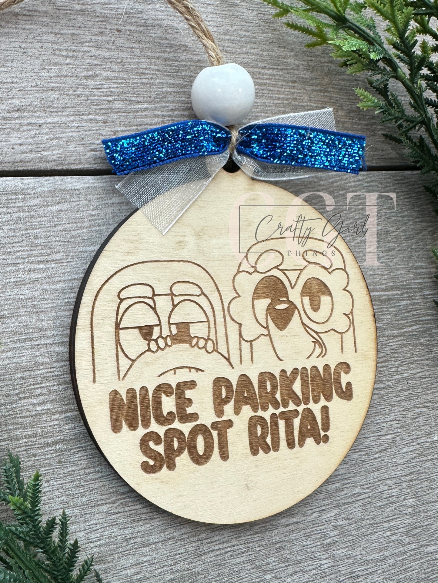 Parking Spot Rita Ornament