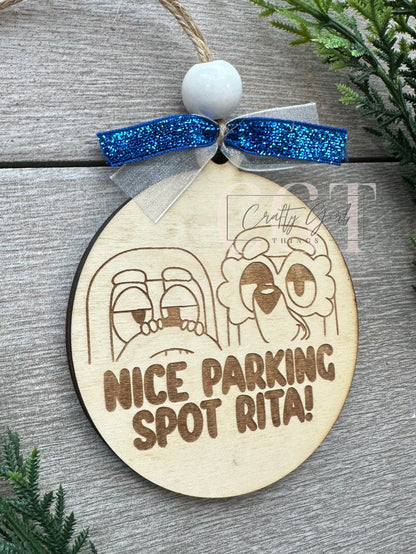 Parking Spot Rita Ornament