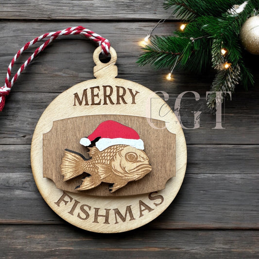 Merry Fishmas Ornament