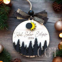 Total Solar Eclipse 2024 Ornament