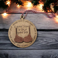 Bra Friendship ornament