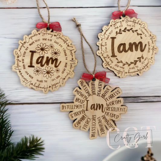 Affirmation Ornaments