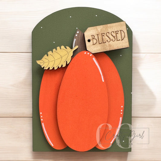 Pumpkin Blessed Arch Interchangeable