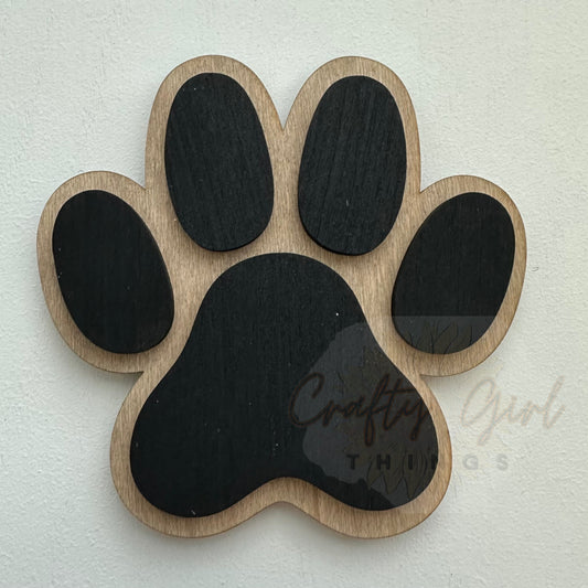 Paw Print Interchangeable