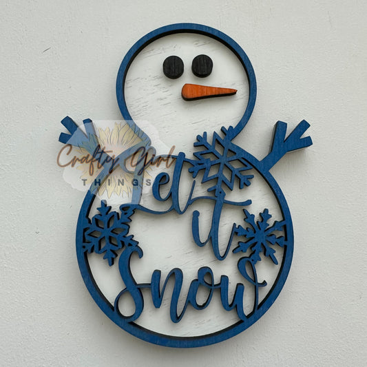 Snowman Interchangeable