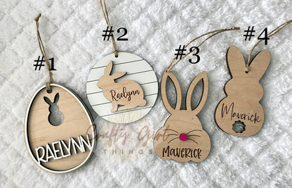 Easter Basket Tags