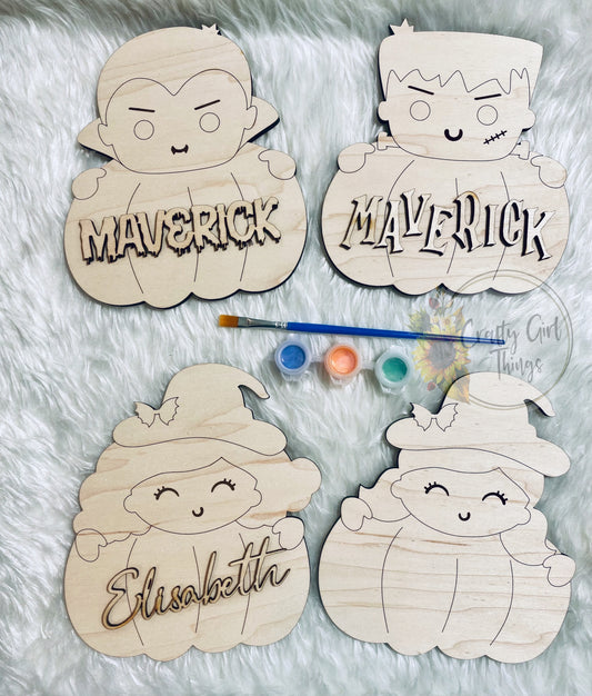 DIY Paint Halloween Kit