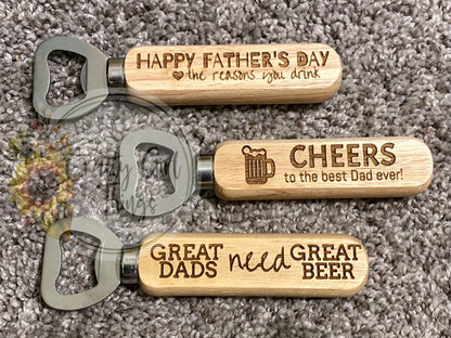 Wooden Bottle Opener