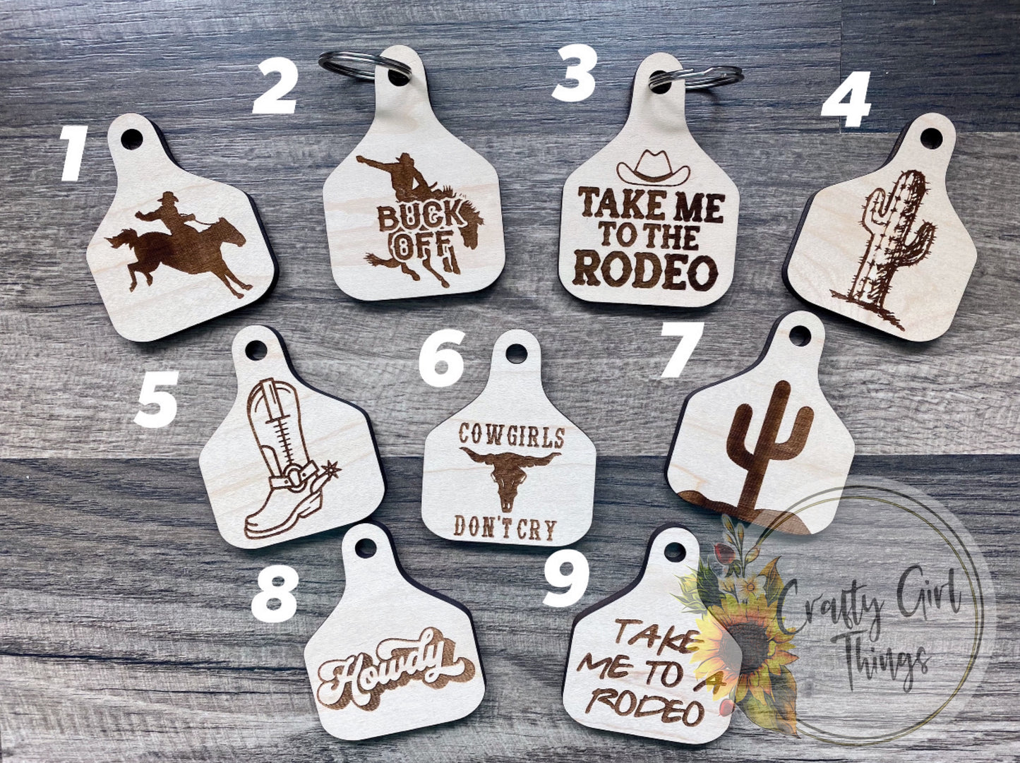 Western Keychains