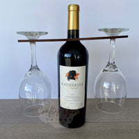 Save Water Drink Wine 4 Glass - Wine Glass Holder