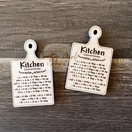 Kitchen Conversion Board Magnet