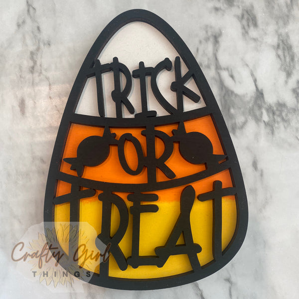 Trick Or Treat Candy Corn Interchangeable